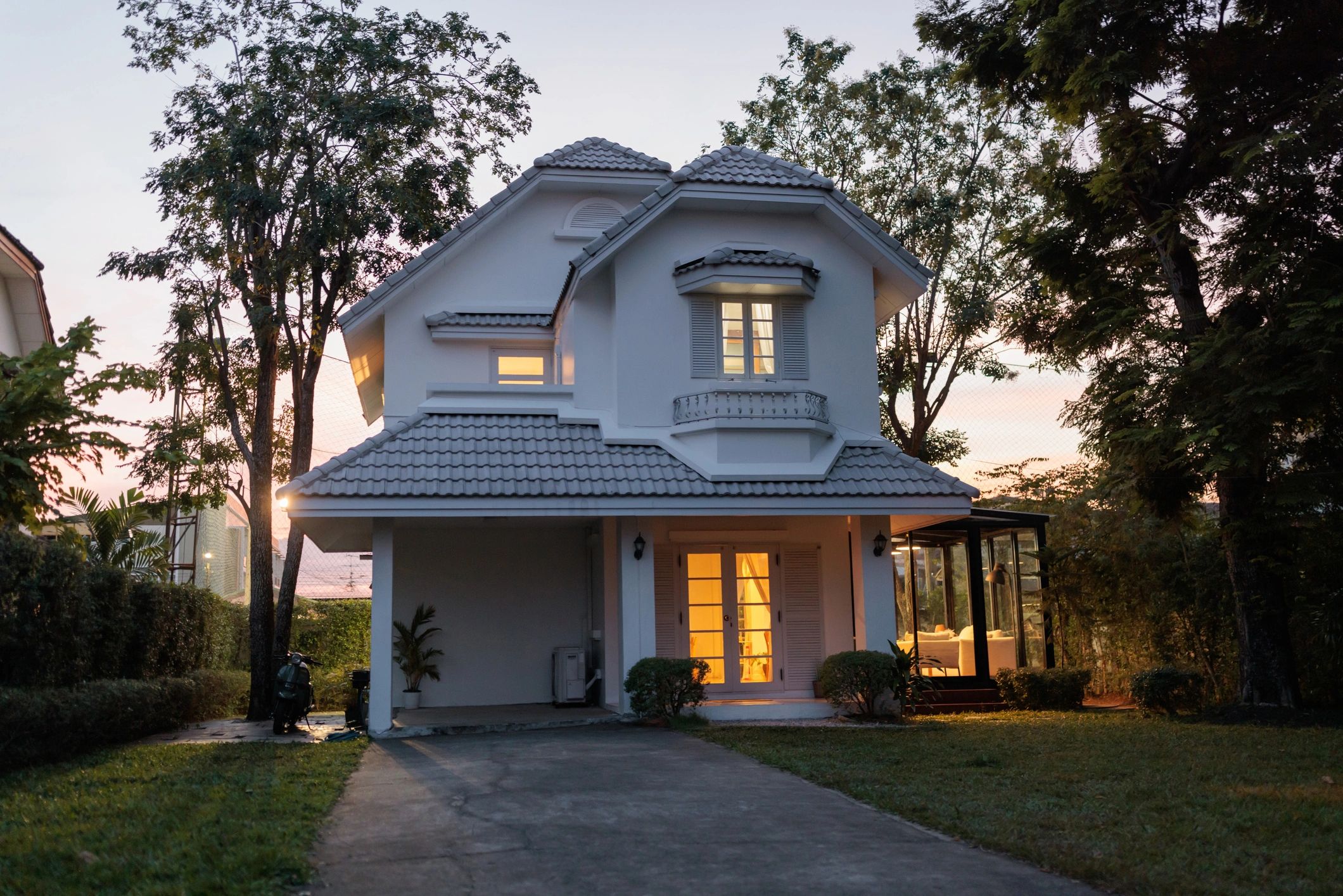 Well-kept residential home exterior for Lufkin home improvement page