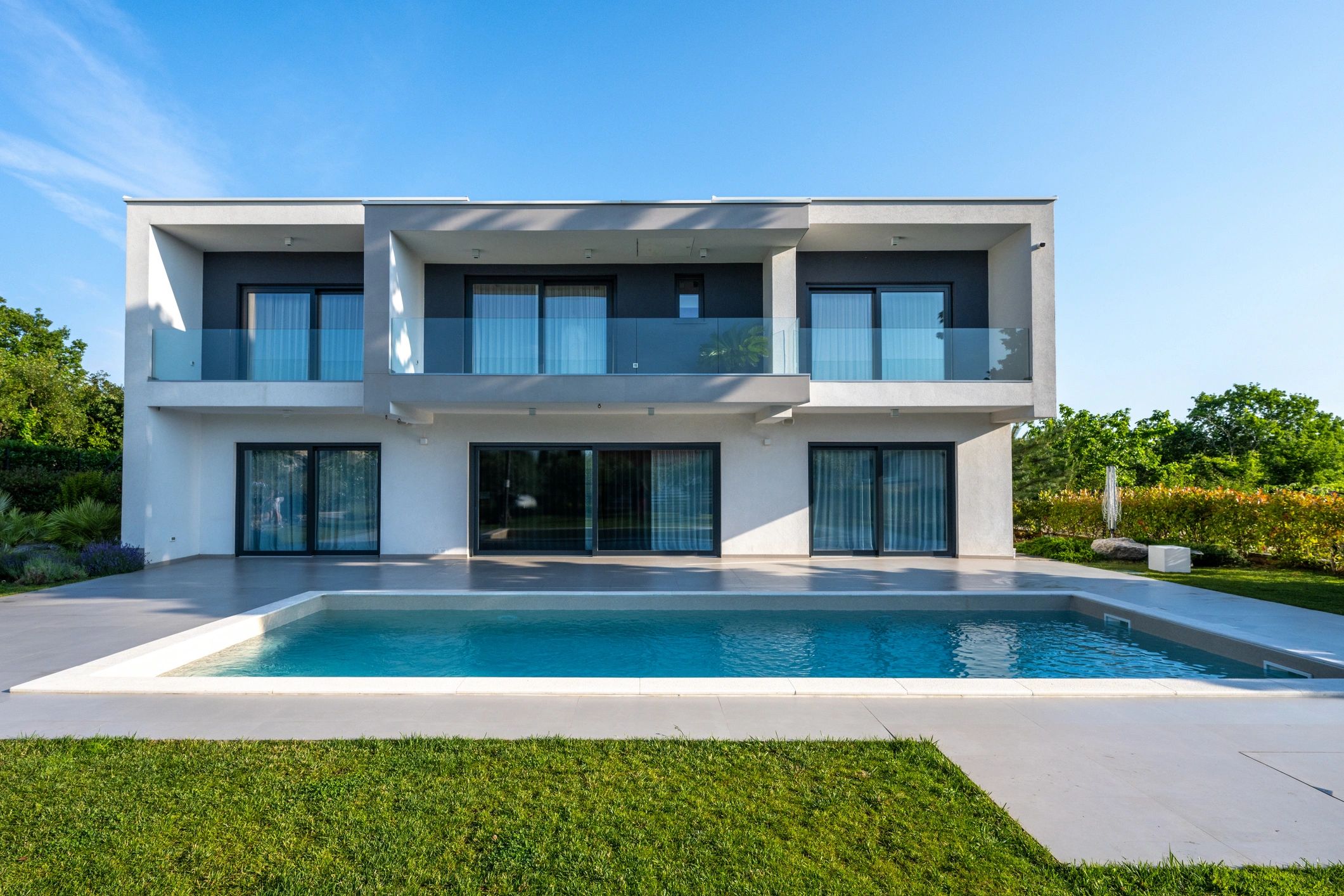 Luxury modern house exterior for Coppell home improvement services