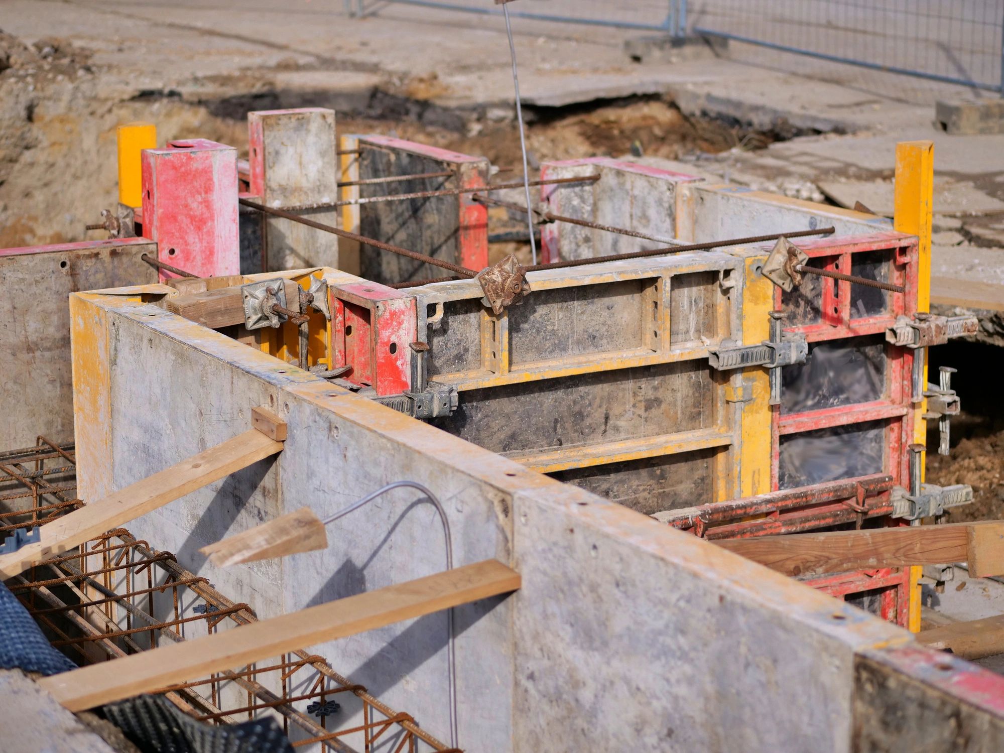 Concrete and structural construction work