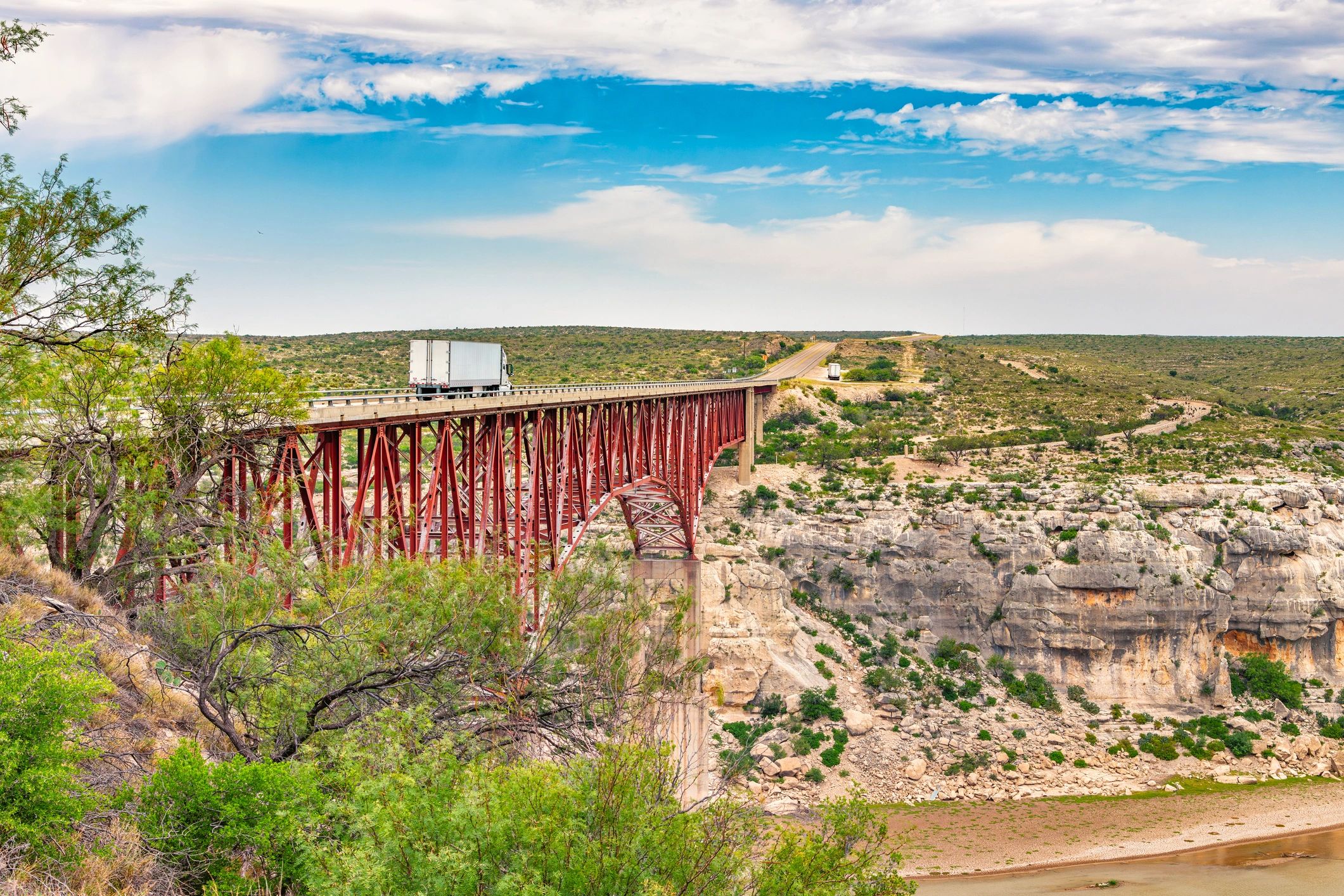 Pecos River High Bridge near Del Rio, Texas